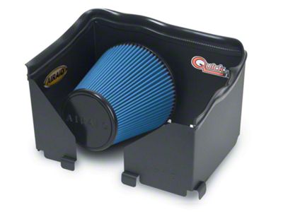 Airaid QuickFit Air Dam with Blue SynthaMax Dry Filter (06-08 3.7L RAM 1500)