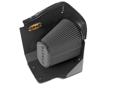 Airaid QuickFit Air Dam with Black SynthaMax Dry Filter (2009 6.0L Silverado 1500, Excluding Hybrid)