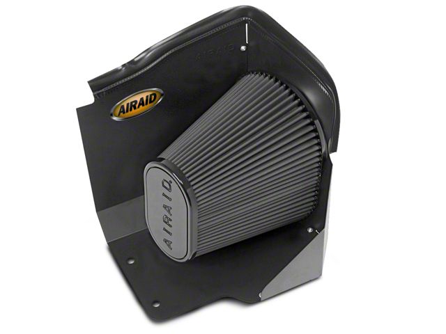 Airaid QuickFit Air Dam with Black SynthaMax Dry Filter (2009 6.0L Hybrid Silverado 1500)