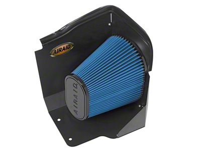 Airaid QuickFit Air Dam with Blue SynthaMax Dry Filter (2009 6.0L Silverado 1500, Excluding Hybrid)