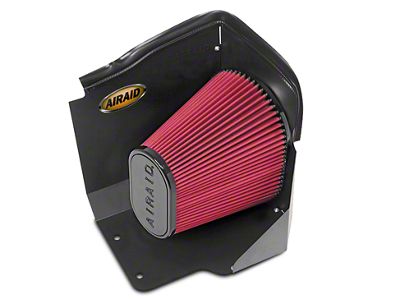 Airaid QuickFit Air Dam with Red SynthaMax Dry Filter (09-13 4.8L Silverado 1500)