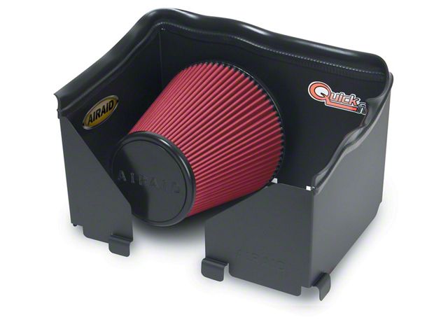 Airaid QuickFit Air Dam with Red SynthaFlow Oiled Filter (06-08 5.7L RAM 2500)