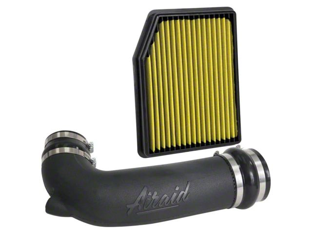 Airaid Junior Intake Tube Kit with Yellow SynthaMax Dry Filter (19-24 4.3L Sierra 1500)