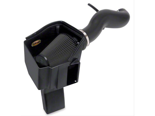 Airaid MXP Series Cold Air Intake with Black SynthaMax Dry Filter (11-13 6.0L Hybrid Sierra 1500 w/ Mechanical Cooling Fan)