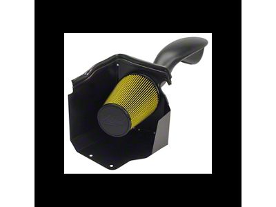 Airaid MXP Series Cold Air Intake with Yellow SynthaFlow Oiled Filter (99-06 V8 Sierra 1500 w/ Mechanical Cooling Fan & Low Profile Hood)
