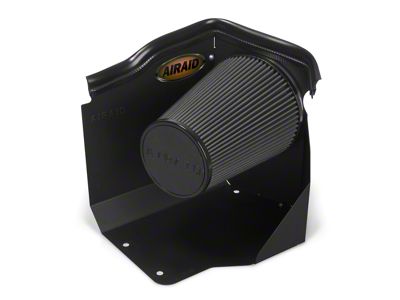 Airaid QuickFit Air Dam with Black SynthaMax Dry Filter (99-06 4.3L, 4.8L, 5.3L Sierra 1500 w/ Low Profile Hood)