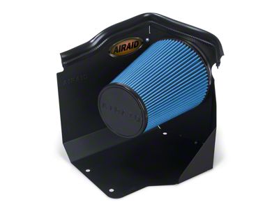 Airaid QuickFit Air Dam with Blue SynthaMax Dry Filter (99-06 4.3L, 4.8L, 5.3L Sierra 1500 w/ Low Profile Hood)