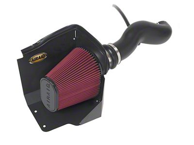 Airaid Cold Air Dam Intake with Red SynthaFlow Oiled Filter (09-10 6.0L Sierra 2500 HD w/ Mechanical Cooling Fan)