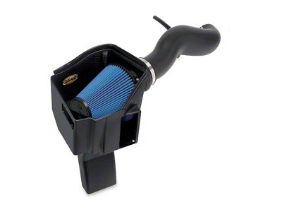 Airaid MXP Series Cold Air Intake with Blue SynthaMax Dry Filter (07-08 6.0L Sierra 2500 HD w/ Mechanical Cooling Fan)