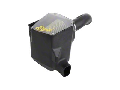 Airaid MXP Series Cold Air Intake with Yellow SynthaFlow Oiled Filter (20-24 6.6L Duramax Sierra 2500 HD)