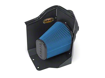 Airaid Performance Cold Air Intake with Blue SynthaMax Dry Filter (07-10 6.6L Duramax Sierra 2500 HD)