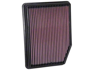 Airaid Direct Fit Replacement Air Filter; Red SynthaFlow Oiled Filter (20-24 6.6L Gas Sierra 3500 HD)