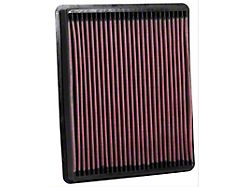 Airaid Direct Fit Replacement Air Filter; Red SynthaFlow Oiled Filter (07-19 6.0L Sierra 3500 HD)