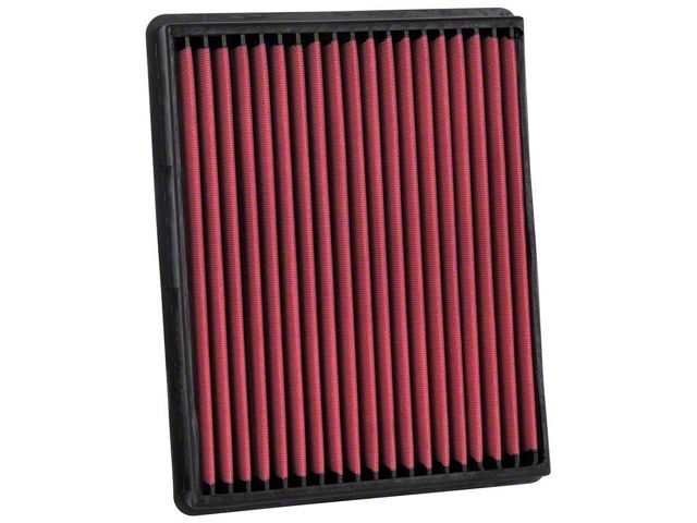 Airaid Direct Fit Replacement Air Filter; Red SynthaMax Dry Filter (07-19 6.0L Sierra 3500 HD)