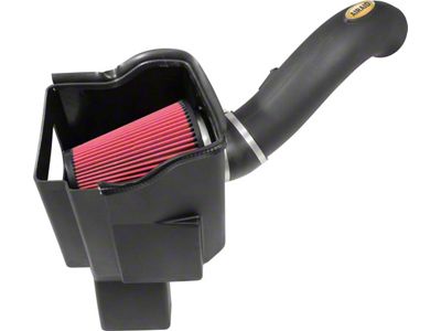 Airaid MXP Series Cold Air Intake with Red SynthaMax Dry Filter (17-19 6.6L Duramax Sierra 3500 HD)