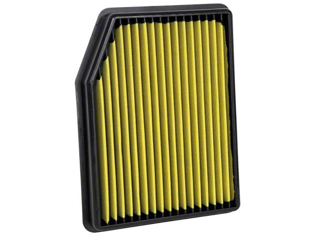 Airaid Direct Fit Replacement Air Filter; Yellow SynthaMax Dry Filter (20-24 6.6L Gas Silverado 2500 HD)