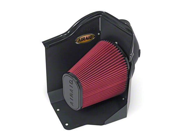 Airaid Performance Cold Air Intake with Red SynthaMax Dry Filter (07-10 6.6L Duramax Silverado 2500 HD)