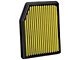 Airaid Direct Fit Replacement Air Filter; Yellow SynthaMax Dry Filter (20-24 6.6L Gas Silverado 3500 HD)