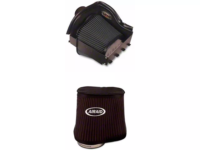 Airaid QuickFit Air Dam with Black SynthaMax Dry Filter (11-16 6.2L F-250 Super Duty)