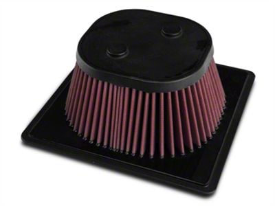 Airaid Direct Fit Replacement Air Filter; Red SynthaFlow Oiled Filter (09-17 F-150)