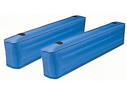 AirBedz Original Inflatable Wheel Well Side Inserts; Blue (15-25 Colorado w/ 5-Foot Short Box)