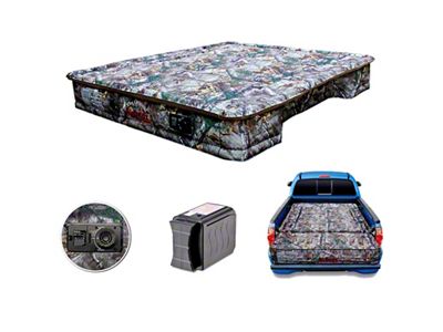 AirBedz Original Truck Bed Air Mattress with Built-in Rechargeable Battery Air Pump; Realtree Camouflage (97-24 F-150 w/ 5-1/2-Foot Bed)