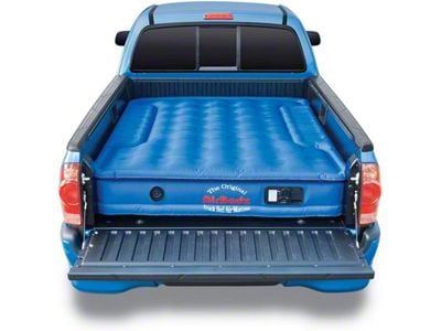 AirBedz Original Truck Bed Air Mattress with Built-in Rechargeable Battery Air Pump; Blue (02-24 RAM 1500 w/ 6.4-Foot Box)
