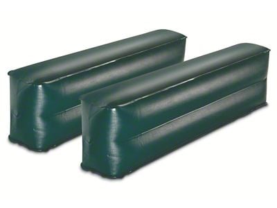 AirBedz Lite Series Wheel Well Side Inserts; Green (Universal; Some Adaptation May Be Required)
