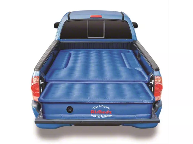 AirBedz Original Series Truck Bed Air Mattress with Pump; Blue (04-24 Silverado 1500 w/ 5.80-Foot Short Box)