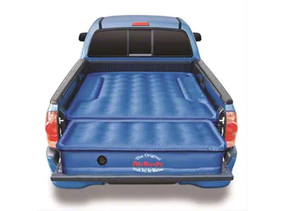 AirBedz Original Series Truck Bed Air Mattress with Pump; Blue (04-24 Silverado 1500 w/ 5.80-Foot Short Box)