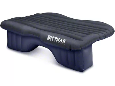 AirBedz Inflatable Rear Seat Air Mattress; Black (Universal; Some Adaptation May Be Required)