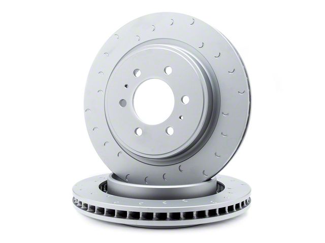 Alcon 360x32mm Slotted Rotor; Rear Driver Side (10-17 F-150 w/ Manual Parking Brake; 10-18 F-150 Raptor)