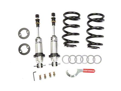 Aldan American Track Comp Series Double Adjustable Front Coil-Over Kit for 0 to 2-Inch Drop; 800 lb. Spring Rate (97-03 F-150)