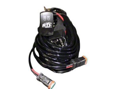 All Terrain Concepts Dual Pod Light Wiring Harness (Universal; Some Adaptation May Be Required)