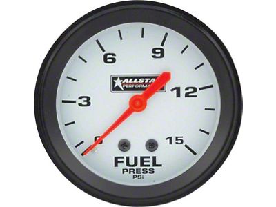 Allstar Performance Mechanical Fuel Pressure Gauge; 2-5/8-Inch (Universal; Some Adaptation May Be Required)