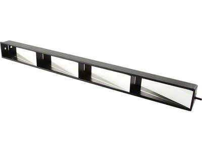 Allstar Performance 4-Panel Rear View Mirror; Tinted (Universal; Some Adaptation May Be Required)
