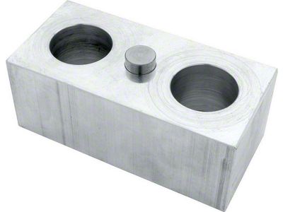 Allstar Performance Billet Aluminum Leaf-Spring Lowering Block; 1-Inch (Universal; Some Adaptation May Be Required)