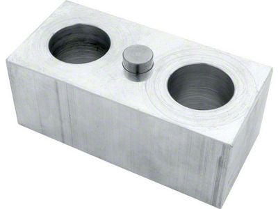 Allstar Performance Billet Aluminum Leaf-Spring Lowering Block; 2.50-Inch (Universal; Some Adaptation May Be Required)
