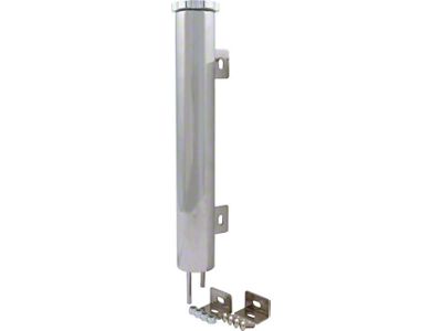 Allstar Performance Stainless Steel Overflow Tank; 2-Inch x 15-Inch (Universal; Some Adaptation May Be Required)
