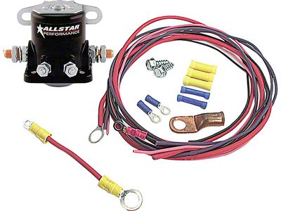 Allstar Performance Starter Solenoid with Wiring Kit (Universal; Some Adaptation May Be Required)
