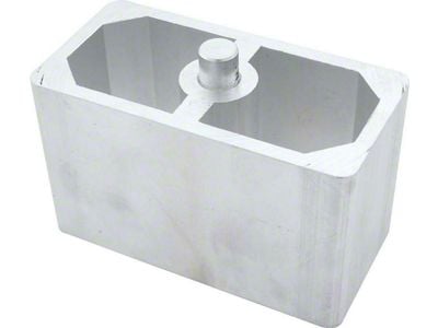 Allstar Performance Aluminum Lowering Block; 3-Inch (Universal; Some Adaptation May Be Required)