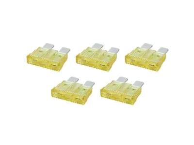 Allstar Performance ATC/ATO Fuses; 20 AMP; 5-Pack