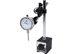 Allstar Performance Dial Indicator Kit with Magnetic Base; 0.001 to 1-Inch 