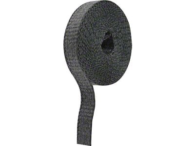 Allstar Performance Header Wrap; Black (Universal; Some Adaptation May Be Required)