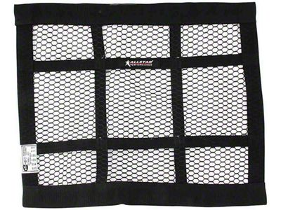 Allstar Performance Mesh Style SFI Window Net; 22x27x18-Inch; Black (Universal; Some Adaptation May Be Required)