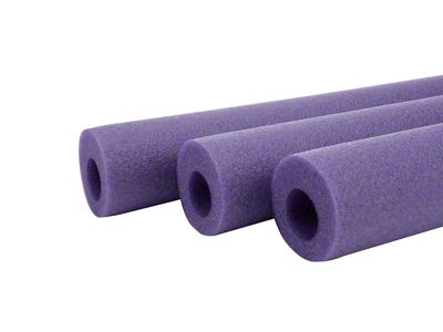Allstar Performance Roll Bar Padding; 3-Foot Long; Purple; 3-Pack