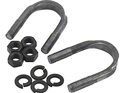 Allstar Performance U-Bolt Kit for 1310 U-Joint; Extra Long 