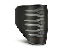 AlphaRex LUXX-Series LED Tail Lights; Black Housing; Smoked Lens (09-14 F-150 Styleside)