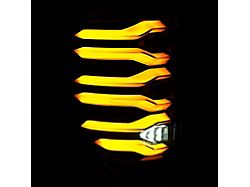 AlphaRex LUXX-Series LED Tail Lights; Black/Red Housing; Clear Lens (09-14 F-150 Styleside)
