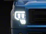 AlphaRex MK II NOVA-Series LED Projector Headlights; Black Housing; Clear Lens (09-14 F-150)